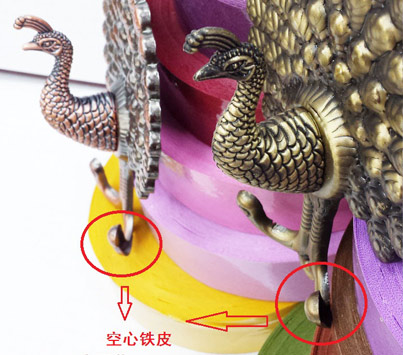 市面上仿品色澤模仿能力差，電鍍效果差，顏色差，產品美感低。